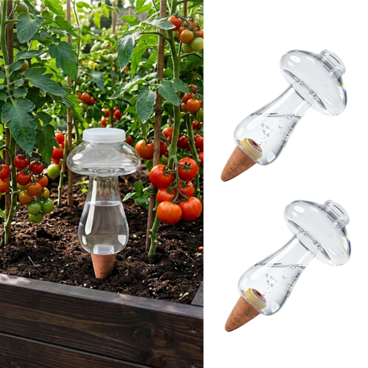 Plant Watering Globe - 300ml Samonawadniające się kule do roślin