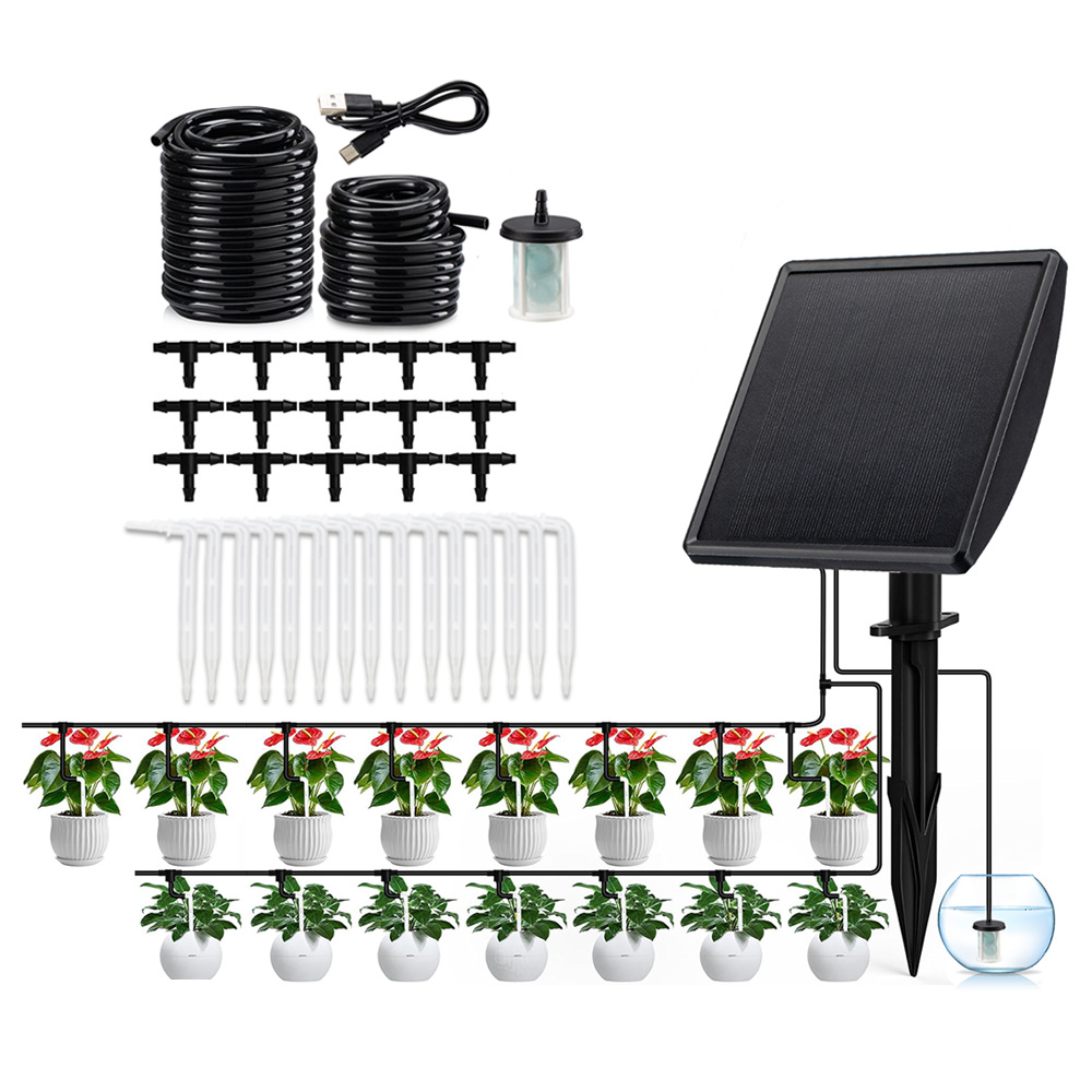 Smart Garden Watering System - Solarna automatyczna pompa do nawadniania kroplowego