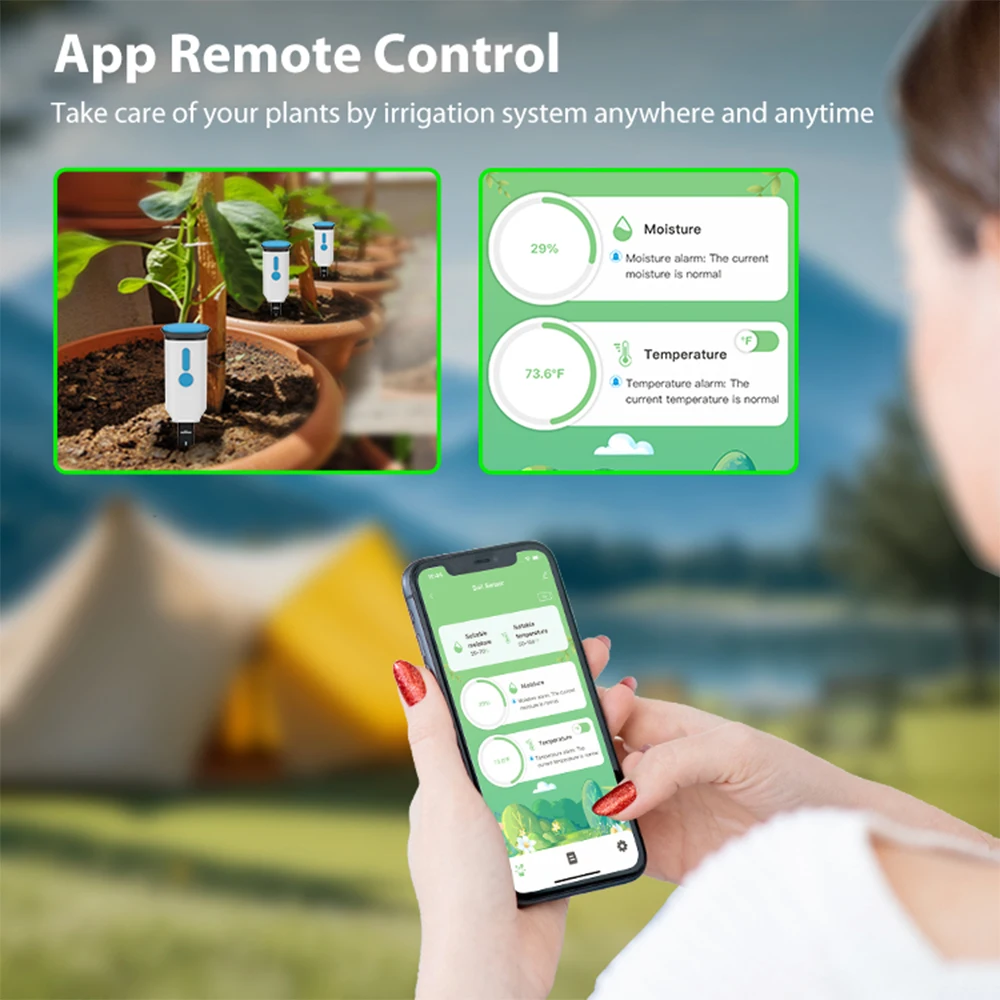 Haozee Tuya Inteligentny Czujn – Smart Garden Moisture Sensor recenzja i cena