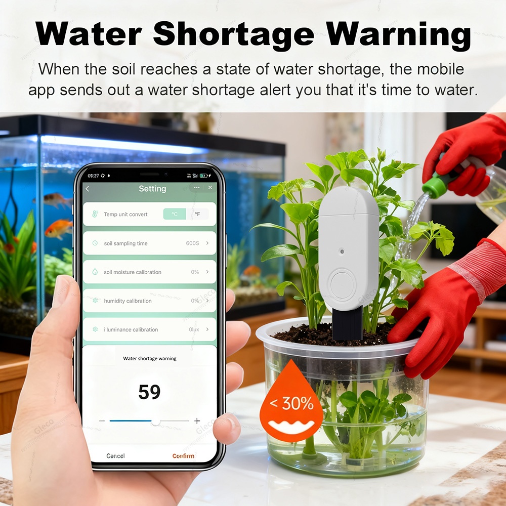 Czujnik Zigbee do pomiaru żyzn – Smart Garden Moisture Sensor recenzja i cena