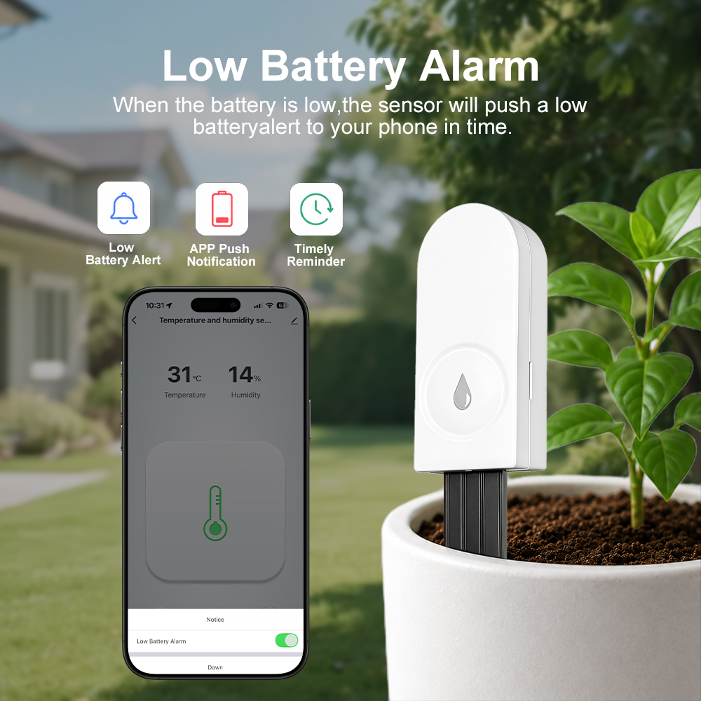 Czujnik wilgotności gleby Zigb – Smart Garden Moisture Sensor recenzja i cena