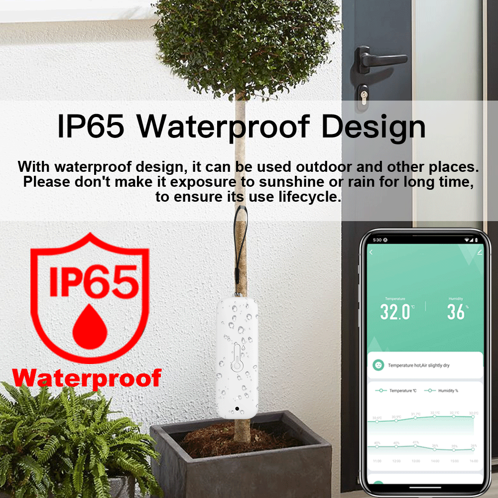 Tuya WiFi czujnik temperatury  – Smart Garden Arduino recenzja i cena