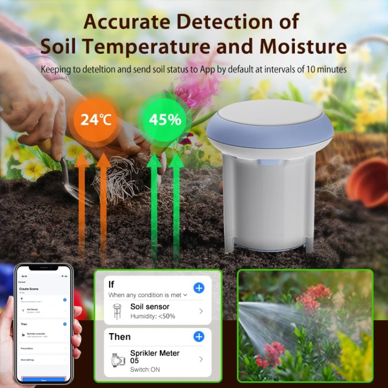 Nowy Inteligentny Czujnik Gleb – Smart Garden Moisture Sensor recenzja i cena