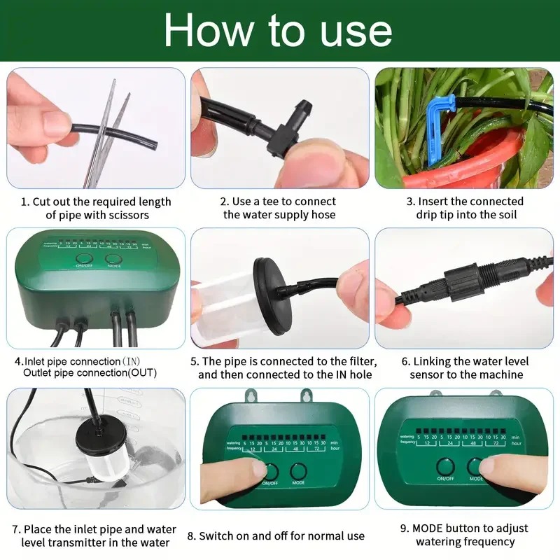 Inteligentny zestaw do nawadni – Smart Garden Watering System recenzja i cena