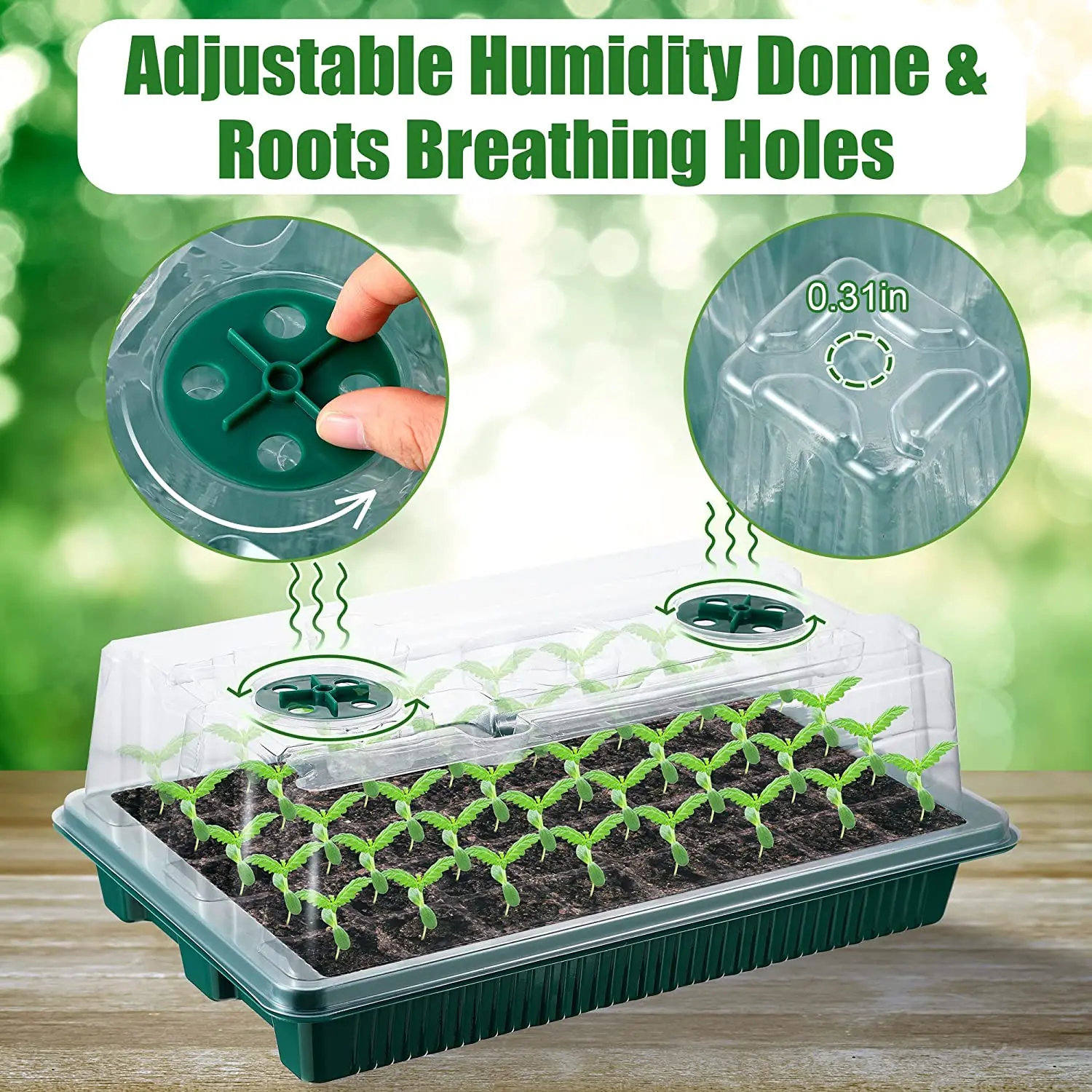 2 Zestawy, Tace do Rozsady z W – Smart Garden Domes recenzja i cena