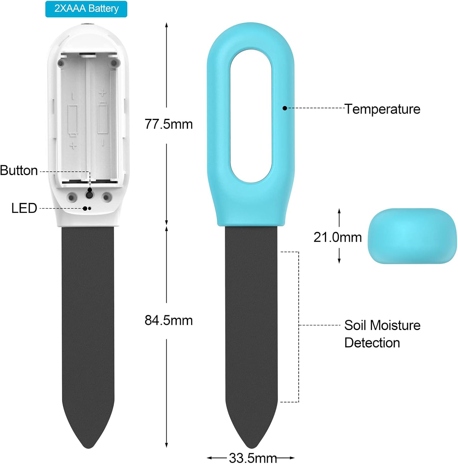 Tuya Bluetooth Zigbee Intelige – Smart Garden Moisture Sensor recenzja i cena